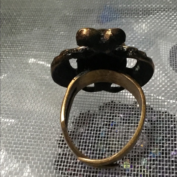 Made in Finland bronze mid century modern ring…Jorma Valo - Picture 5 of 9